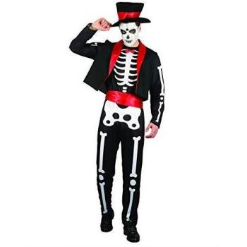 PARTY FIESTA Disfraz Mexican Skeleton Talla Única