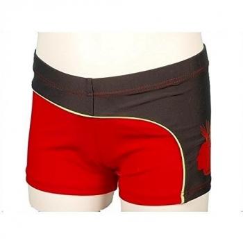 Cbk-Badux rojo boxer cadet-Bañador tipo bóxer,