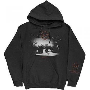 Twenty One Pilots Dark Stage Unisex Hoodie - Black - XXL - 80% Cotton, 20% Polyester