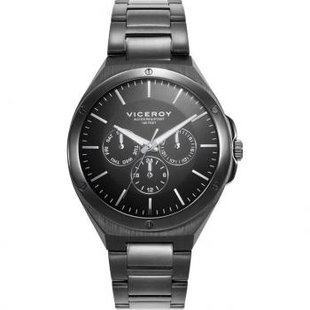 Reloj Viceroy 41143-57 Hombre - Dress, Acero Ip Gris, Multifunción, Caja y Brazalete de acero