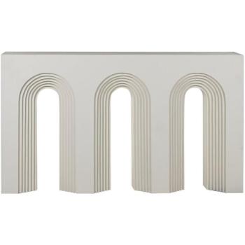 Consola Blanco 150x35x87 cm FIJALO con Mango