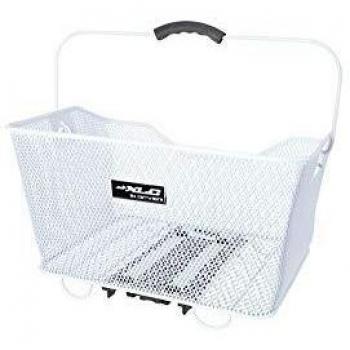 Xlc Unisex-Adultos BA-B04 Cesta Carry More, Blanco, 324x215x416