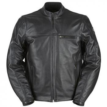 6143-1 - Furygan Dany Leather Motorcycle Jacket L Black