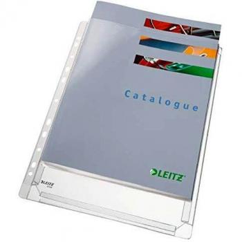 Leitz 47563003 Maxi Document Wallet A4 PVC 1 x Pack de 5 Fundas