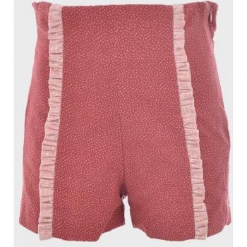 Short de niña rojo de algodón - La Ormiga 1060090521