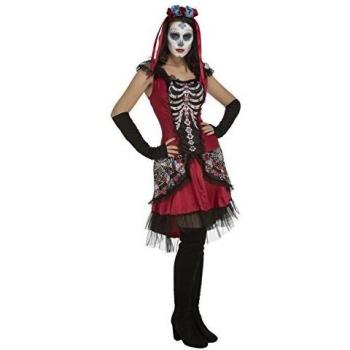 Desconocido My Other Me-204051 Disfraz Sugarskull para niña, M-L