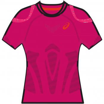 Asics SS Top Ultra Rosa Ultra Pink Talla:large