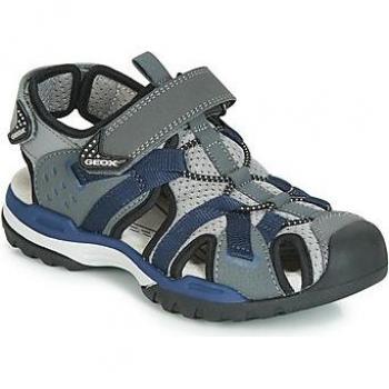 Sandalias Geox Borealis PR DBK para Niño - Color: Gris/Navy, Talla: 36, Tipo de producto: Sandalias, Características: Transpirables, Suela antideslizante, Diseño ligero y cómodo,