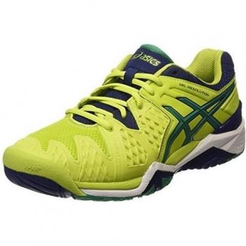 ASICS - Gel-resolution 6, Zapatillas de Tenis Hombre, Verde