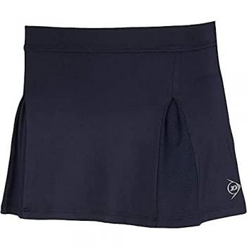 Dunlop Falda Club para Chicas - Marino, Azul Oscuro, Plateado, Talla 128