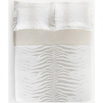 Funda nórdica satén de algodón Classic Zebra Roberto Cavalli