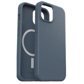 Funda Móvil Back Cover Otterbox Symmetry Blue para iPhone 14 Plus / 15 Plus, compatible con MagSafe, diseño delgado y liviano, protección contra caídas y golpes, material de alta calidad que resiste ara