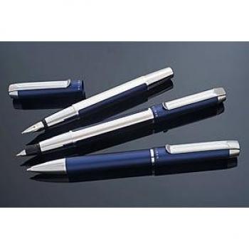 Pelikan K40 - Bolígrafo, color azul y plata