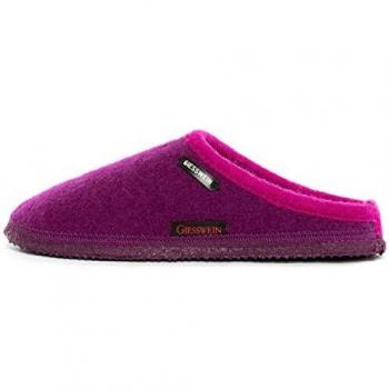 Pantuflas Giesswein Dannheim para Hombre, Color Gris Asfalto, Talla 42