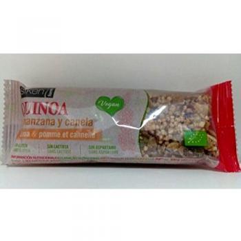 SIKENFORM VEGAN BARRITA QUINOA MANZANA CANELA