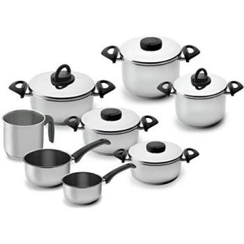 Lacor - 85000 - Bateria 8 piezas Estudio Inox