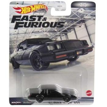 Hot Wheels Coleccionable Retro Fast & Furious 87 Buick Regal GNX a escala 1:64