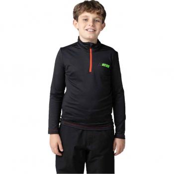 Forro polar de esquí para niños Rossignol Hero 1/2 Zip Warm Stretch
