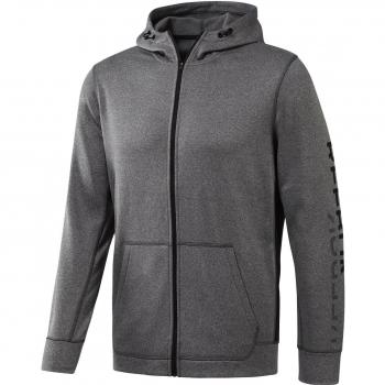 Reebok Wor Poly Flc Fz Graph Sudadera, Hombre, Gris