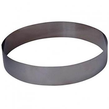 Círculo de Repostería De Buyer Inoxidable Ø 20 cm - Ideal para Mousse y Entremets, Altura 4,5 cm, Fabricado en Francia