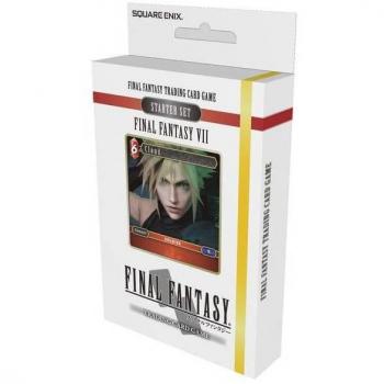 Final Fantasy Trading Card Game: Final Fantasy VII Starter Deck/Set en Español con Carta Promocional Aleatoria