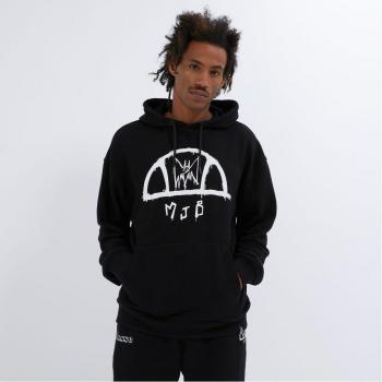 Sudadera Ellesse Balino Oversized Negro con Capucha y Bolsillo Estilo Canguro