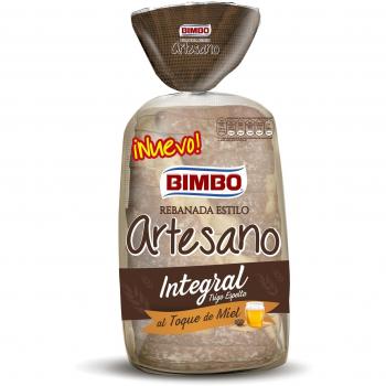 Bimbo Pan Con Grano De Trigo Integral Envasado