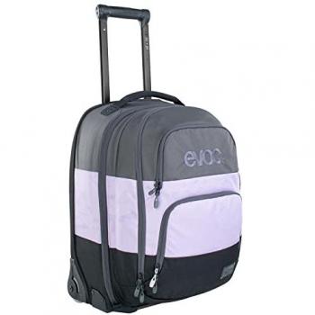 Evoc Terminal Bag 40+20L Mochila multicolor gris con capacidad expandible, diseño ergonómico, múltiples compartimentos, sistema de ventilación y correas ajustables