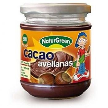 Crema de Avellana de Cacao Bio 200 gr de Naturgreen