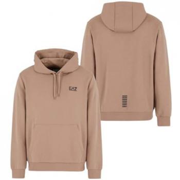 EA7 Emporio Armani Men's Casual Cotton Sweatshirt - Brown, Size L