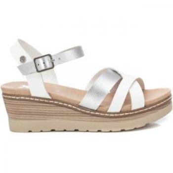 Sandalia de Mujer Xti 142853 Blanco con Hebilla