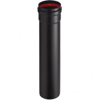 Tubo de Acero para Estufa de Pellets Aeternum 10x50 cm, Diámetro 10 cm, Grosor 2 mm, con Guarnición de Sellado