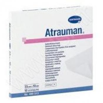 Vestido de Interfaz de Grasa Atrauman 10cm x 10cm - Paquete de 10 Unidades