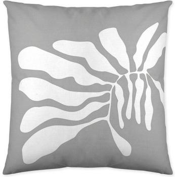 Funda Cojín Vacío Estampada NATURALS - 100% Algodón Extra Suave - 50X50 cm - Fabricado en España - Modelos Florales Yare Grey