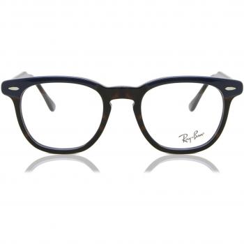 Ray-Ban RX5398F Hawkeye Asian Fit 8283 Men's Eyeglasses Tortoiseshell Size 50 (Frame Only) - Blue Light Block Available