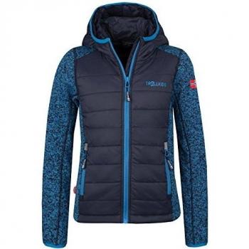Trollkids Chaqueta para Niños Skabu Hybrid Polar, Color Marina Talla 3 años