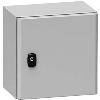 Caja de distribución vacía Schneider Electric Spacial S3D H1000xW1000xD300 IP66 IK10 RAL7035