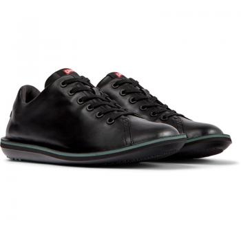 CAMPER Beetle Casual Shoes for Men - Black, Size 47, Smooth Leather