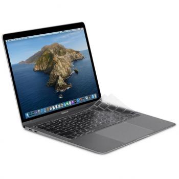 Moshi ClearGuard Protector de teclado para MacBook Air de 13 pulgadas (2020/EU Layout), 0,1 mm de grosor, lavable y reutilizable, no tóxico, alta transparencia, para MacBook Air de