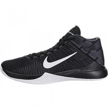 Nike Zoom Ascention Zapatillas de baloncesto, Hombre, Negro, 43