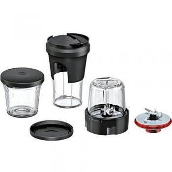 Bosch TastyMoments 5-en-1 MUZ9TM1 - Accesorios para robots de cocina OptiMUM de Bosch, color transparente y negro