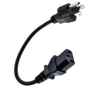 NANOCABLE Cable de Alimentación NEMA-5-15P/M-C13/H 1.5m