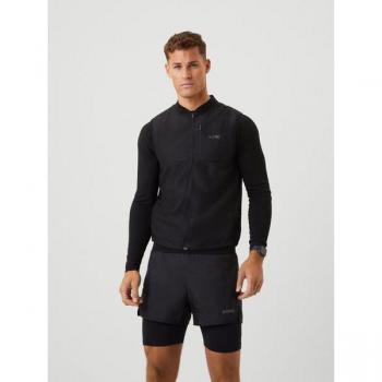 Borg Ripstop Black Running Vest for Men