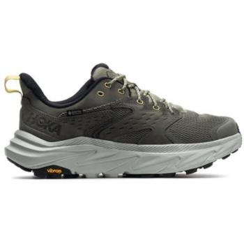 Hoka Anacapa 2 Low GTX - Botas Impermeables de Montaña para Hombre - Verde Oliva - Tecnología Goretex