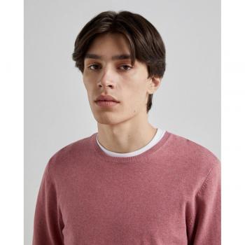 Easy Wear Jersey con cuello redondo para hombre