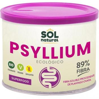 Psyllium en Polvo Sin Gluten Orgánico 200g Sol Natural