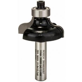 Bosch 2 608 628 357 - Fresa para perfilar G - 8 mm, R1 4,8 mm, D 31,8 mm, L 12,4 mm, G 54 mm