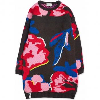 Tuc Tuc - Vestido de niña tricot estampado Natural Planet