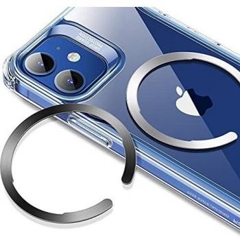 ESR Anillo Universal HaloLock, Kit de Conversión de Carga inalámbrica magnética Compatible con MagSafe, Compatible con iPhone 12/12 Pro/12 mini/12 Pro MAX, Samsung Galaxy