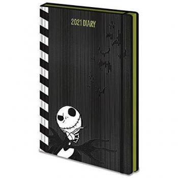 The Nightmare Before Christmas Pesadilla Antes De Navidad Diary 2021 Unisex Calendario Multicolor, Papel,